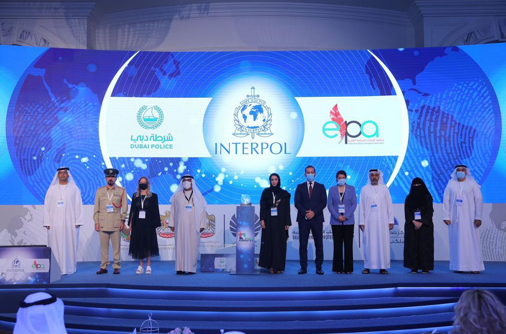 The opening ceremony of the 10th INTERPOL Regional IP Crime Conference for the Middle East and North Africa, held in Dubai and online.